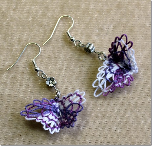 AW Butterly Lace Earrings